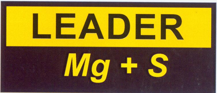 Prekės ženklas: LEADER Mg+S